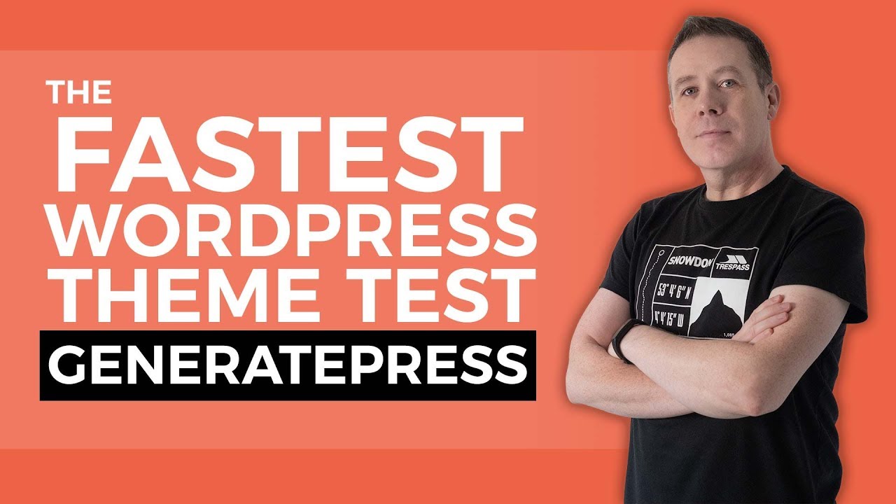 Fastest Theme For WordPress & Elementor? | GeneratePress 👍🔥